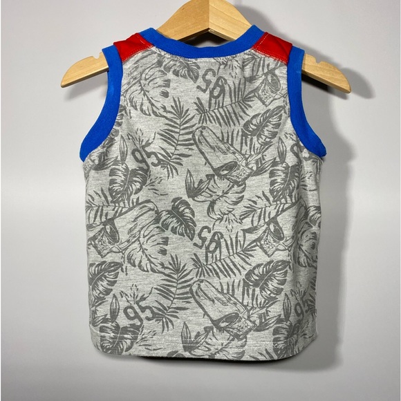 Disney Lightning McQueen Racecar 95 Cars Sleeveless Tank Top 2T Built for Speed - Picture 2 of 11